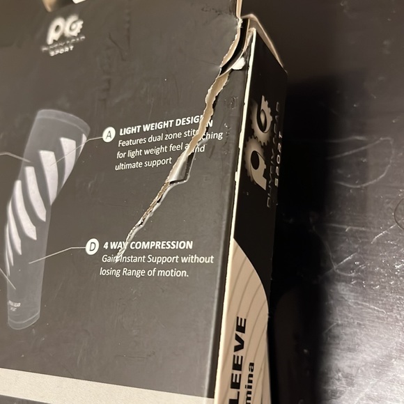 new elbow compression sleeve 2 pack size S unisex - Picture 6 of 6